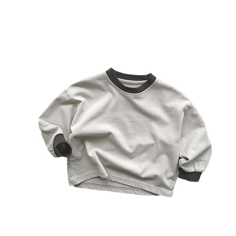 キッズ 綿100% 長袖Tシャツ